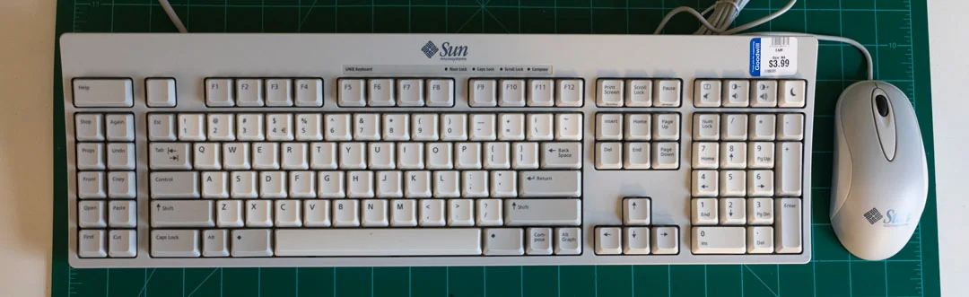Sun Keyboard & Mouse