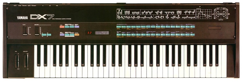 The Original DX7 synthesizer from the 1980's, where all good music came from.